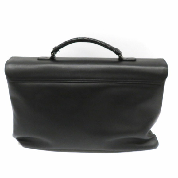 Bottega Veneta Business Bag Leather Black - Picture 2 of 9